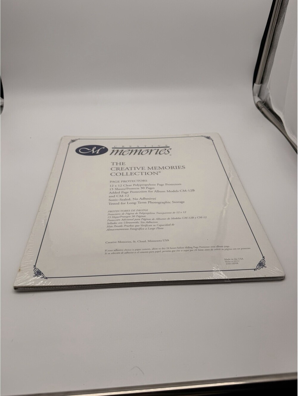 Creative Memories 12x12 Page Protectors 15ct NIB Old Style!!
